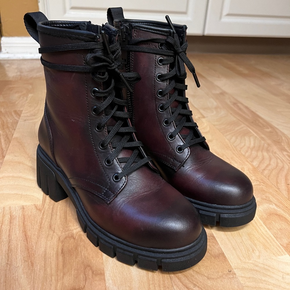 Thursday Boot Company Coda leather boots.